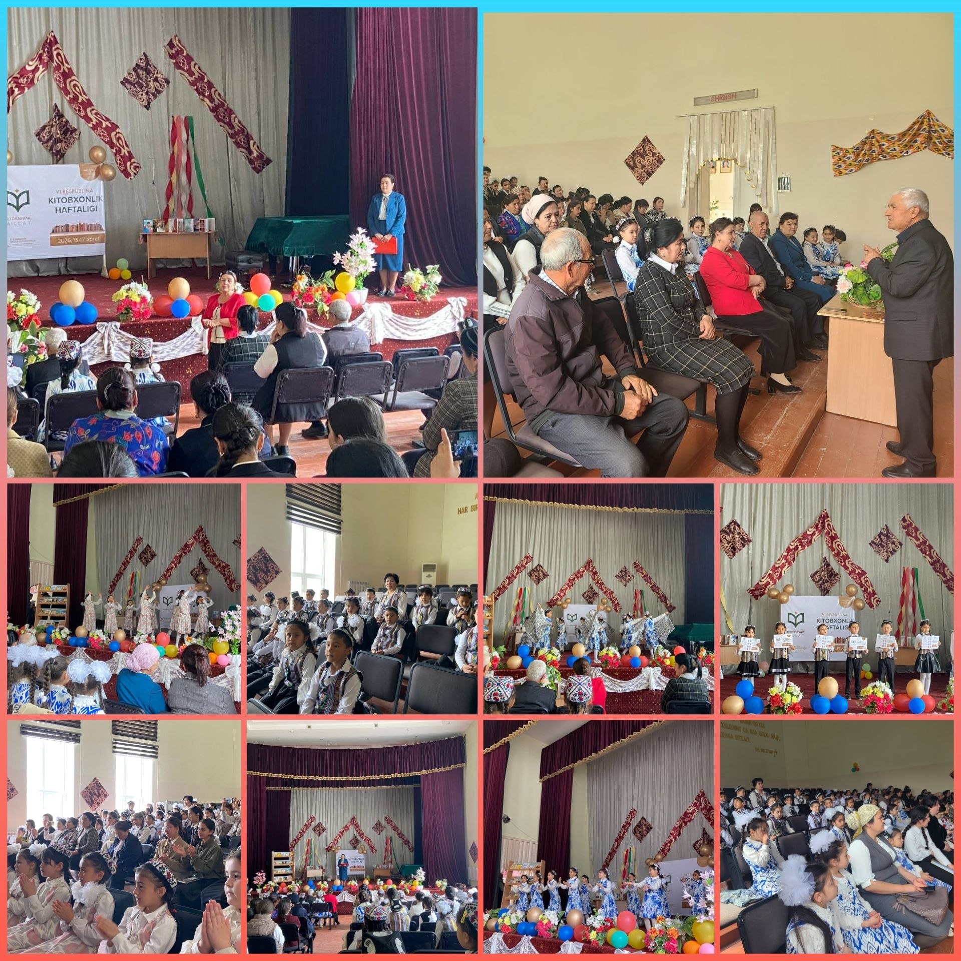 VI Respublika “Kitobxonlik haftaligi”ning yopilish tadbiri bo'lib o'tdi.
