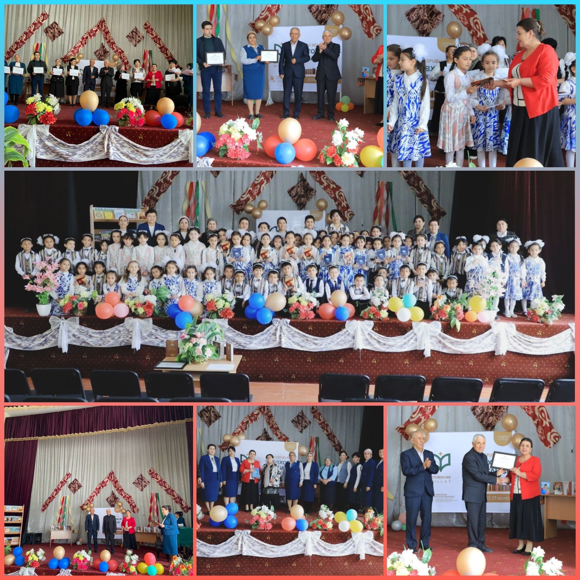 Tadbir yakunida haftalik davomida faol ishtirok etgan kitobxonlar va Axborot-kutubxona markazi xodimlari munosib taqdirlandi.