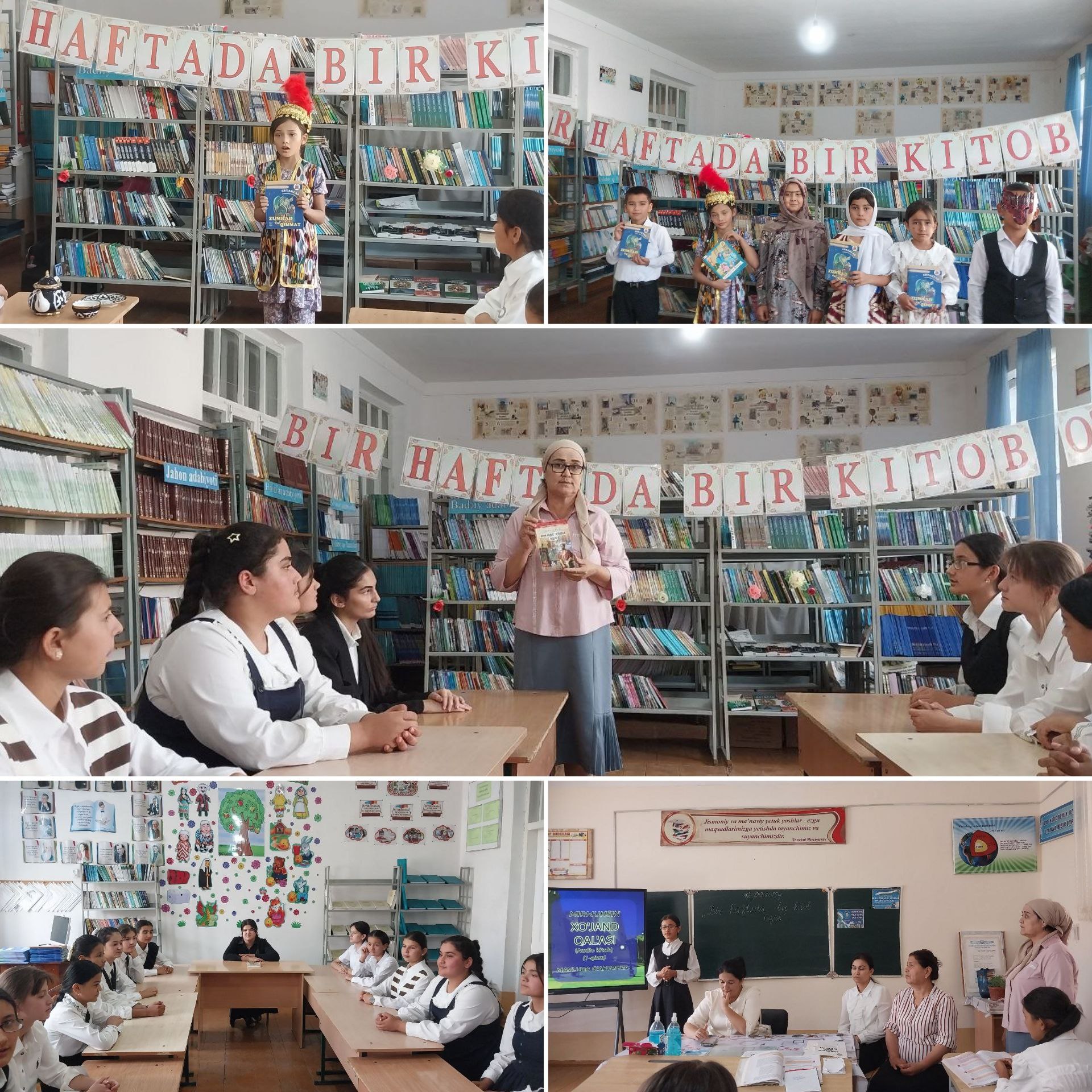 “Kitob va mutolaa haftaligi”