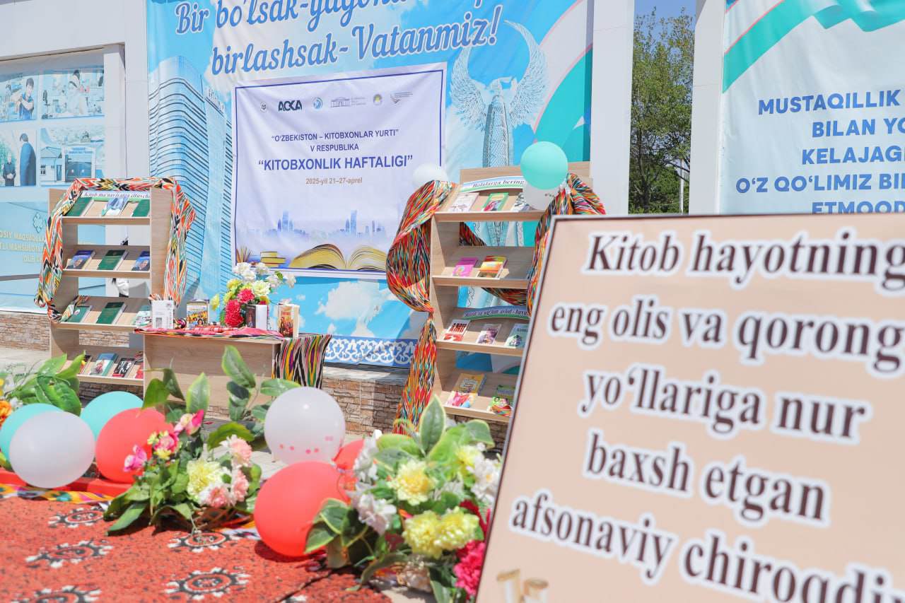V Respublika “Kitobxonlik haftaligi”ning ochilish marosimi