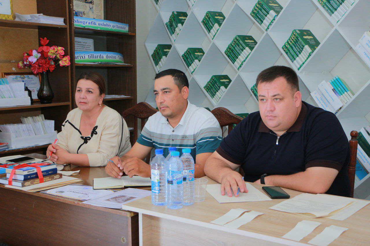 "Yosh kitobxon oila" ko‘rik tanlovi bo‘lib o‘tdi.