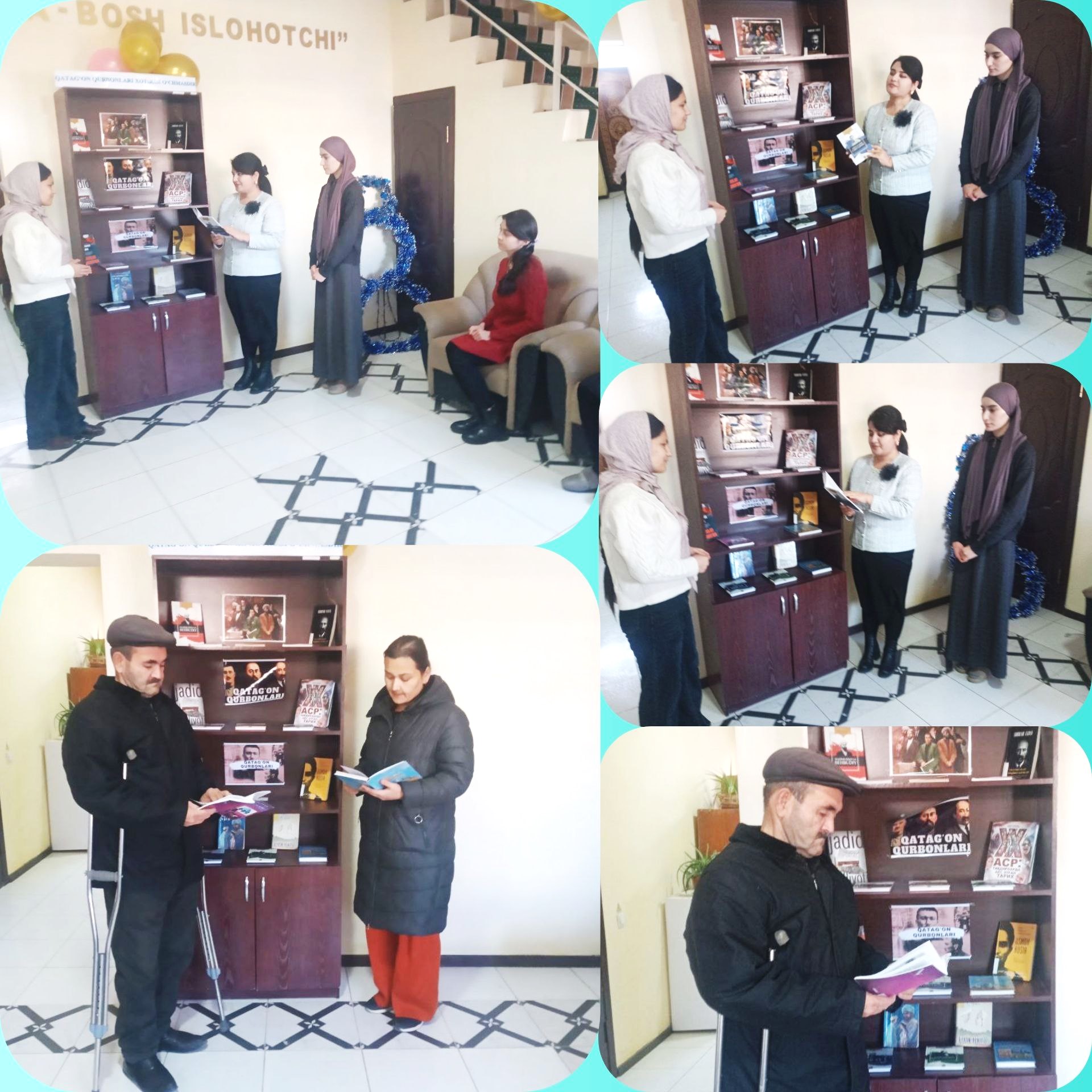 Yangiariq tuman Axborot-kutubxona markazida “Qatag‘on qurbonlari xotirasi o‘chmasdir” mavzusida ko‘rgazma tashkil etildi.