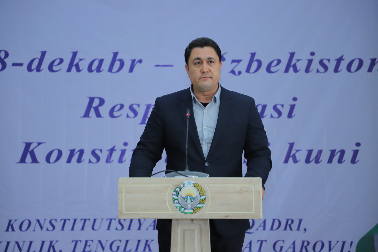 Yangiariq tumanida O‘zbekiston Respublikasi Konstitutsiyasining 33 yilligi nishonlandi.