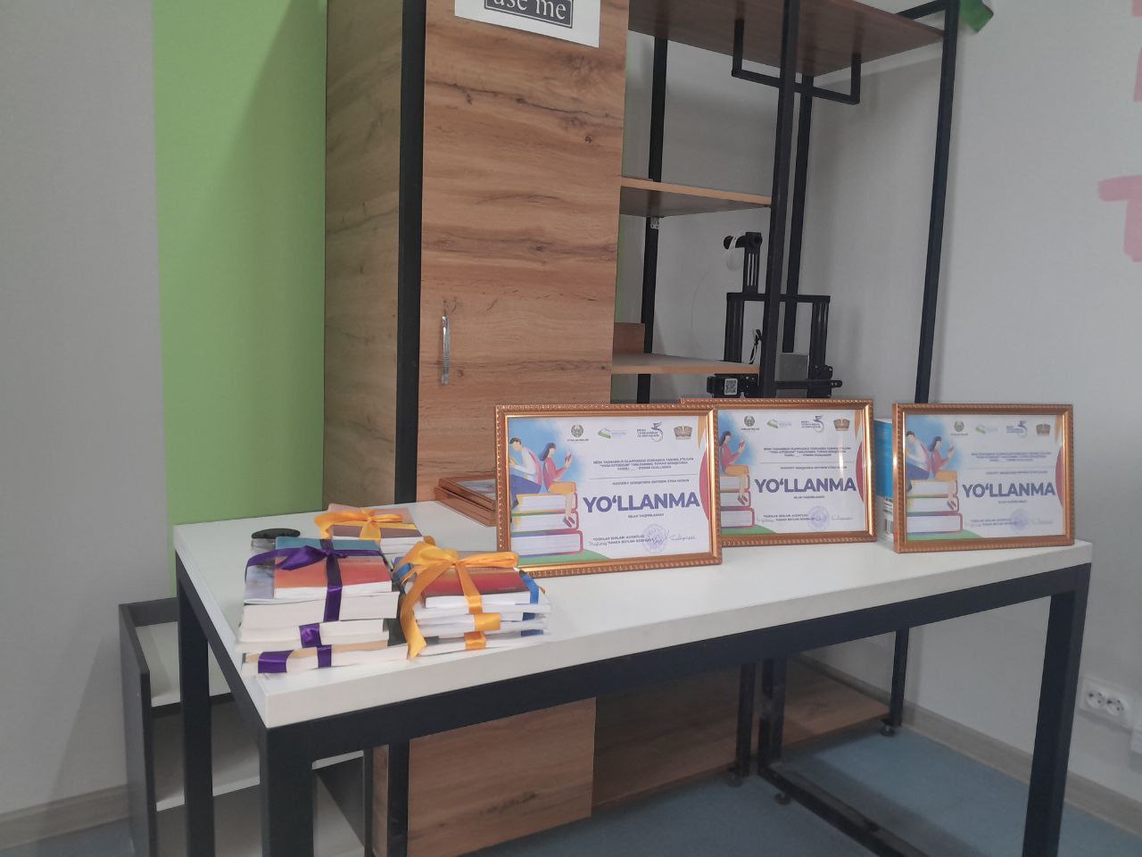 YANGIARIQ TUMANIDA “YOSH KITOBXON” TANLOVINING TUMAN BOSQICHI BO‘LIB O‘TDI