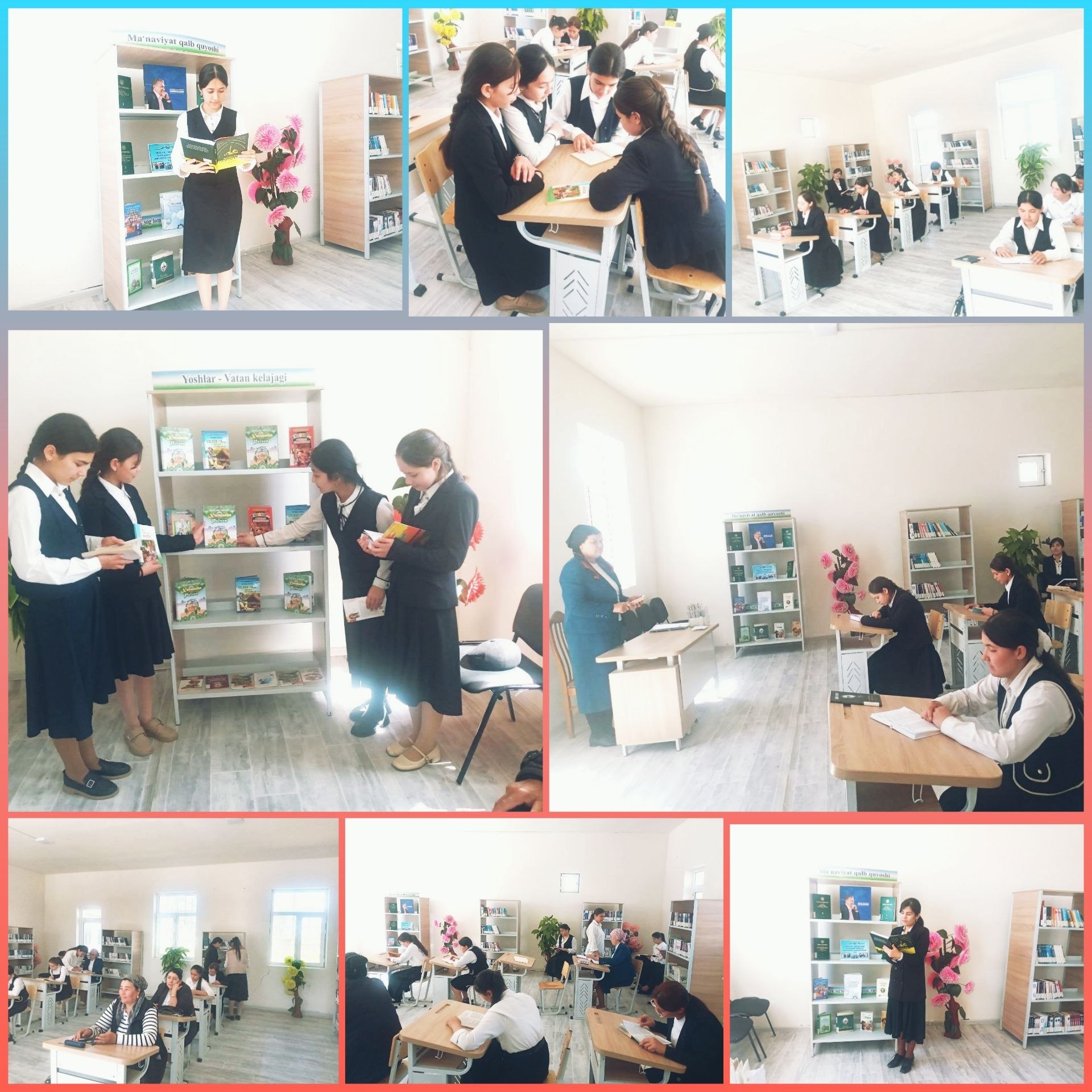 Qo'riqtom  qishlog‘i Shirsholi mahallasi mahalla kutubxonasida yosh kitobxonlar ishtirokida navbatdagi ma’naviy-ma’rifiy tadbir tashkil etildi.